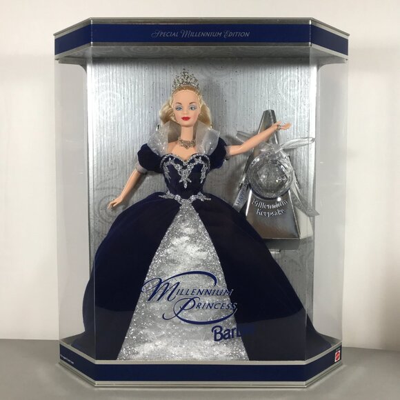 Vintage Mattel 1999 Barbie Special Millennium Edition Princess Hallmark Keepsake